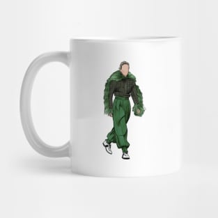 Villanelle - Killing Eve,illustration, poster, wall art, Jodie, Sandra, outfit, fashion, perfume, sorry baby, suit, dress Mug